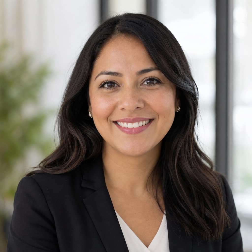 Portrait of Sofia Alvarez, Head of Education at Humanity Foundation